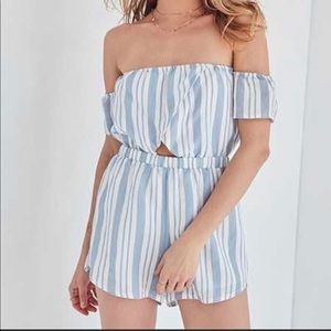 Kimchi Blue Romper with Keyhole